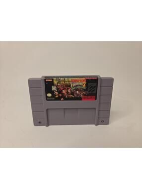 Donkey Kong Country 2: Diddy's Kong Quest (Super Nintendo SNES, 1995) Authentic